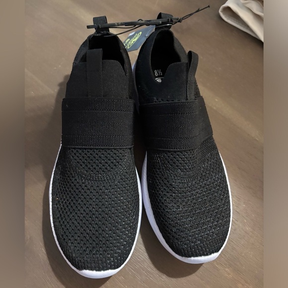 Athletic Works Other - Men's Athletic Works Slip-On Knit Athletic Shoes - Black Sz 8.5